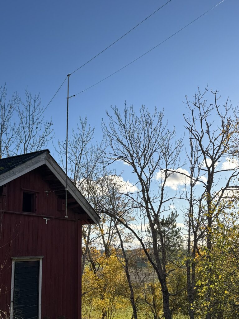 RealMix radio antenna, half wave dipole